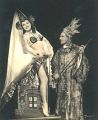 with Velvet in "The Enchanted Pagoda dollhouse illusion"